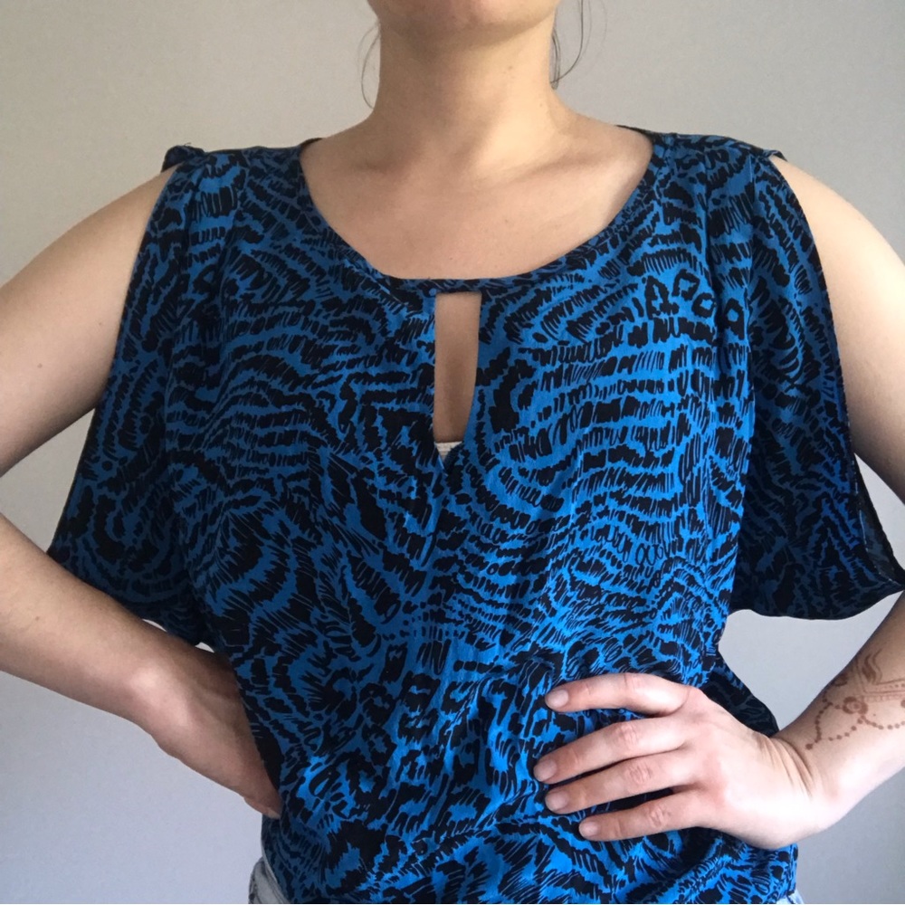 Vintage silk blouse